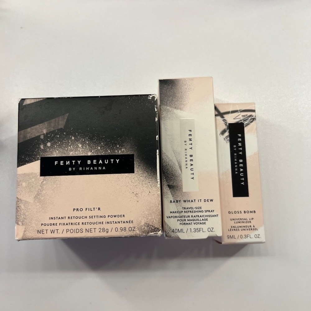 Fenty Beauty makeup bundle 3 items